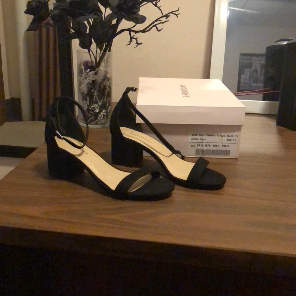 Black dress sandles